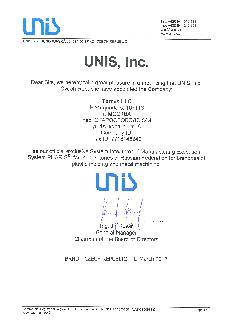 Сертификат системного интегратора MES PHARIS